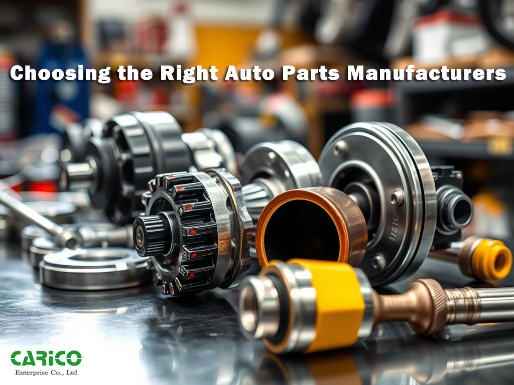 Choosing the Right Auto Parts Manufacturers: Why Quality Matters